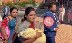 Saroj Ahire In Session : 'आई' आणि 'लोकप्रतिनिधी' सरोज अहिरेंची दुहेरी भूमिका, बाळाचं विधानभवनात पहिलं पाऊल