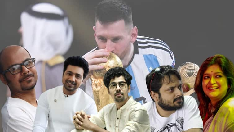 Fifa World Cup: Tollywood Supported Argentina, Shares photos and wishes in Social media Fifa World Cup: মেসির স্বপ্নপূরণে বাঙালির স্বার্থহীন উচ্ছ্বাস, টলিউড সাজল নীল সাদায়