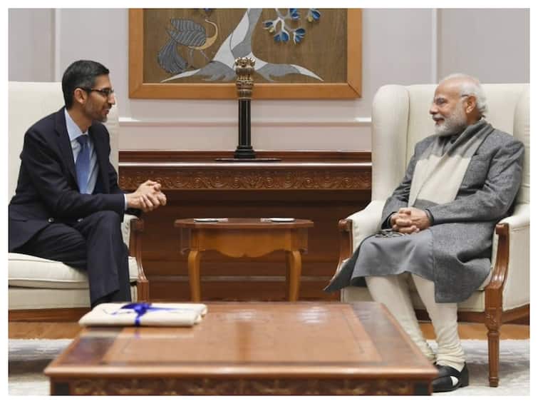 'Inspiring To See Rapid Pace Of Technological Change': Google CEO Sundar Pichai Meets PM Modi 'Inspiring To See Rapid Pace Of Technological Change': Google CEO Sundar Pichai Meets PM Modi