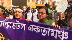 Job Seekers Agitation: মুখ্যমন্ত্রীর হস্তক্ষেপের দাবি, 'মহাজোটে' কীসের হুঁশিয়ারি আন্দোলনকারীদের ?