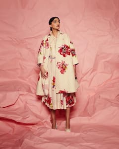 Sonam Kapoor Decks Up In A Beautiful Floral Dress - SEE PICS