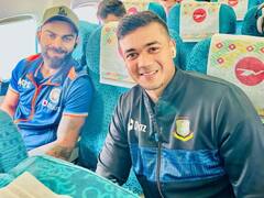 IND vs BAN 2nd Test: विराट कोहली की बगल की सीट पर बैठे नजर आएं तस्कीन अहमद, सपना हुआ पूरा