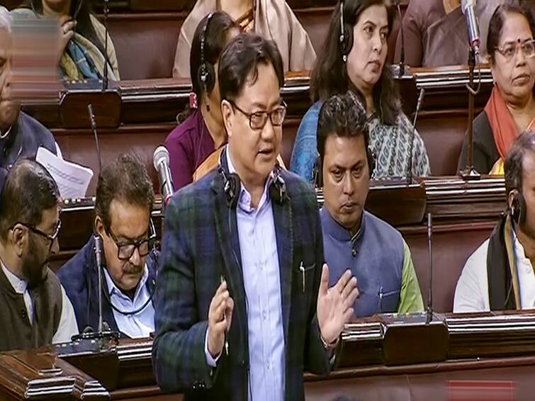 Bill to repeal over 60 old laws rectify error one introduced LS Lok Sabha Law Minister Kiren Rijiju Bill To Repeal Over 60 Old Laws, Rectify Error In One Introduced In Lok Sabha