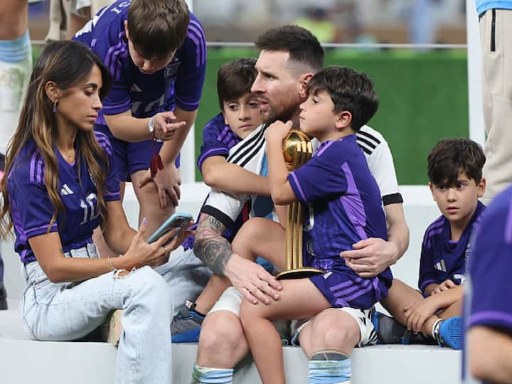 The PSG forward has forever been a 'family' man, and these most recent photographs of Messi proceed to solidify that reality.