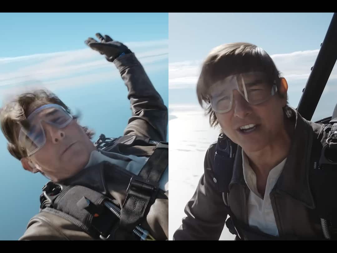 Tom Cruise Jumps Off A Helicopter For New ‘Mission: Impossible’ Tom Cruise Jumps Off A Helicopter For New ‘Mission: Impossible’