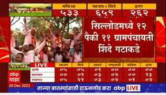 Aurangabad Gram Panchayat Result 2022 Live : सिल्लोडमध्ये शिंदे गटाकडे सर्वाधिक ग्रामपंचायत
