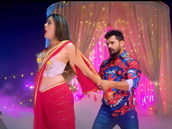 Khesari Lal Yadav New Bhojpuri Song Tel Trending on number 1 in top music video with Yamini singh Bhojpuri Song: ट्रेंडिंग लिस्ट में नंबर 1 पर छाया Khesari Lal Yadav का नया गाना, एक दिन में मिले 'तेल' को रिकॉर्ड तोड़ व्यूज