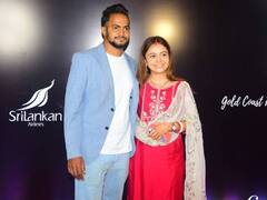 Devoleena First Appearance: शादी के बाद पहली बार पति शाहनवाज के साथ स्पॉट हुईं देवोलीना, सलवार-सूट संग फ्लॉन्ट किया सिंदूर