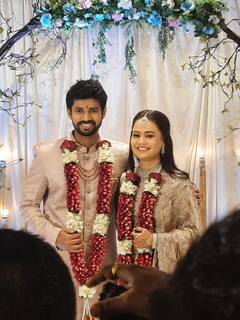 Chetan Vadnere Engaged : 'ठिपक्यांची रांगोळी' मालिकेतील खडूसने ऋजुता धारपबरोबर गुपचूप उरकला साखरपुडा; पाहा फोटो