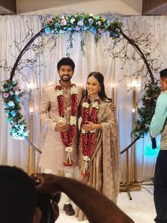 Chetan Vadnere Engaged : 'ठिपक्यांची रांगोळी' मालिकेतील खडूसने ऋजुता धारपबरोबर गुपचूप उरकला साखरपुडा; पाहा फोटो