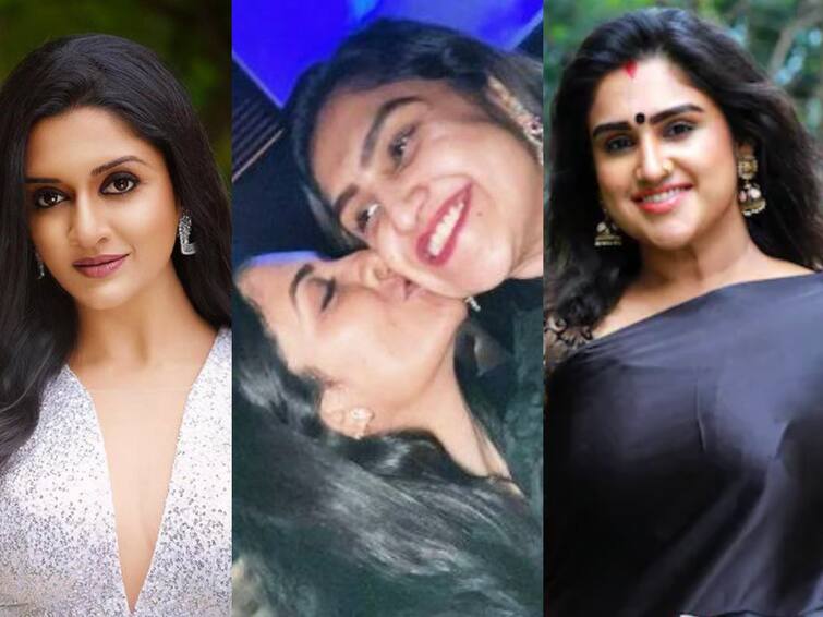 Vanitha Vijaykumar Introduces her sweetest cutest sister Long Lost Cousin Sister Shared Pic on Instagram Vanitha Vijaykumar: 40 ஆண்டுகளுக்கு பிறகு இணைந்த பாசமலர்கள்; வனிதாவுக்கும் இவருக்கும் இப்படி ஒரு உறவா..?