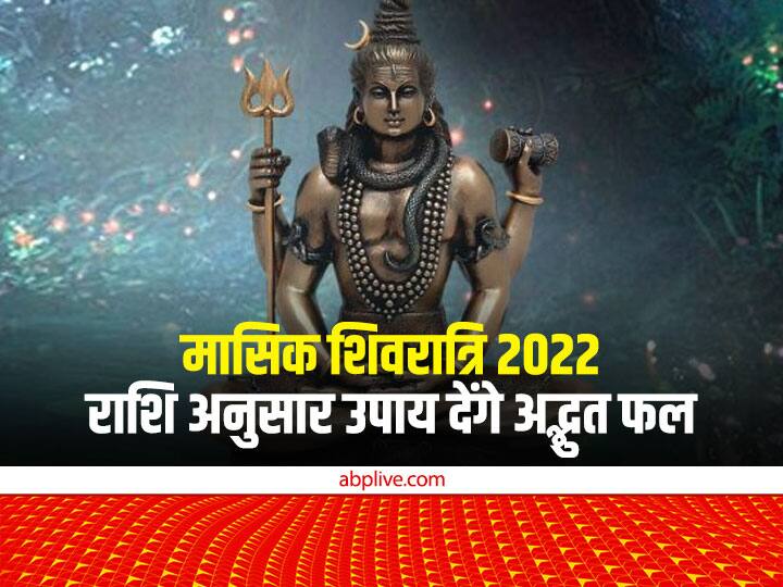 Masik Shivratri 2022: 21 दिसंबर 2022 को साल की आखिरी मासिक शिवरात्रि और प्रदोष व्रत एक साथ हैं. शास्त्रों के अनुसार इस शुभ दिन पर राशि अनुसार उपाय करने से साधक पर भोलेनाथ की विशेष कृपा बरसेगी.