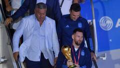Argentina Team Celebrations: দেশে ফিরলেন মেসিরা, বিশ্বজয়ীদের অভ্যর্থনা জানাতে অনুরাগীদের ঢল