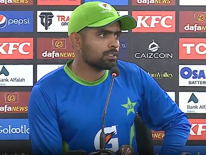 Babar Azam reaction to criticism on his captaincy after defeat against England Watch: प्रेस कॉन्फ्रेंस में कप्तानी की ओलाचना को लेकर आया सवाल, बाबर आजम ने कुछ इस तरह दिया जवाब