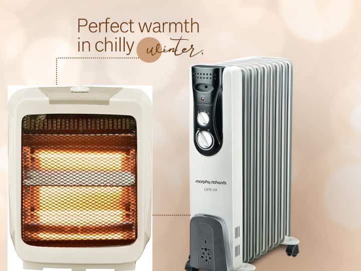 Amazon Deal On Heater Difference in Blower Heater Oil Heater Under 5000 Bajaj Havells Maharaja Solimo  Orpat Usha Crompton Safest Heater Blower जानिए कितनी तरह के होते हैं हीटर और कौन सा आपके घर के लिए सबसे सेफ और यूजफुल है?