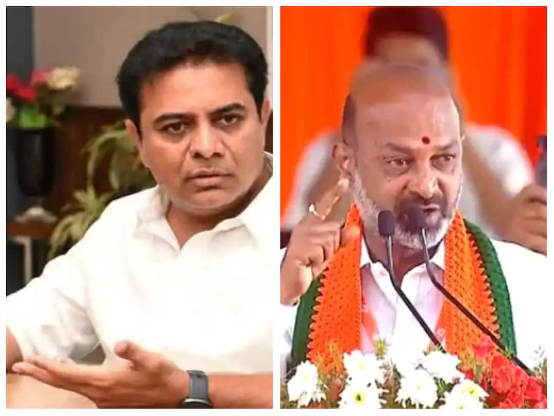 Telangana Minister KTR Accepts Bandi Sanjay's Challenge On Drugs Test Telangana Minister KTR Accepts Bandi Sanjay's Challenge On Drugs Test Telangana Minister KTR Accepts Bandi Sanjay's Challenge On Drugs Test