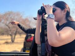 Mrunal Thakur: సఫారీ పార్కులో మృణాల్ ఠాకూర్ ఎంజాయ్