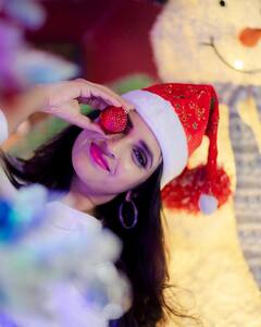 Anchor Syamala: క్రిస్మస్ వేడుకలు షురూ చేసిన యాంకర్ శ్యామల