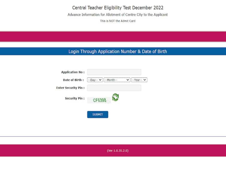 CTET Admit Card 2022 Released, Here’s Direct Link To Download CTET Admit Card 2022 Released, Here’s Direct Link To Download