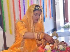 बंदूक का भी शौक रखती हैं भगवान विष्णु से विवाह रचाने वाली पूजा,यकीन न हो तो देखिए यह वीडियो