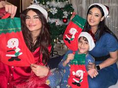 Merry Christmas 2022: Palak Tiwari और Reyansh के साथ कुछ इस अंदाज में क्रिसमस मना रही हैं Shweta Tiwari, शेयर की फैमिली फोटो