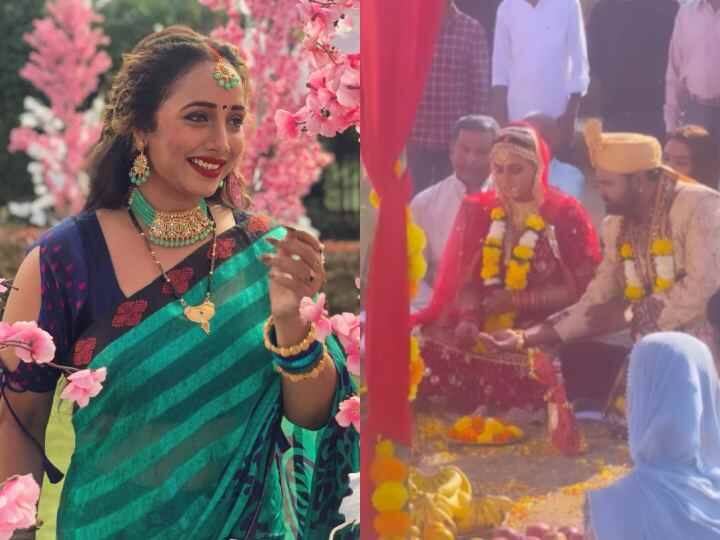 Bhojpuri News: क्या है Rani Chatterjee की शादी के वायरल वीडियो का सच? एक्ट्रेस को मंडप में देख फैंस हुए कन्फ्यूज्ड Bhojpuri Actress Rani Chatterjee Shadi Video going viral with samar singh Bhojpuri News: क्या है Rani Chatterjee की शादी के वायरल वीडियो का सच? एक्ट्रेस को मंडप में देख फैंस हुए कन्फ्यूज्ड