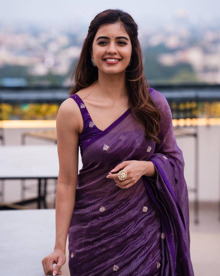ప్రస్తుతం ‘హనుమాన్‌’ మూవీలో నటిస్తున్నది. Photo Credit: amritha_aiyer/instagram