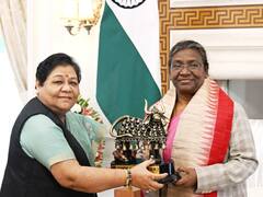 राष्ट्रपति से मिलीं राज्यपाल अनुसुइया उइके, आरक्षण संशोधन विधेयक को लेकर हुई ये चर्चा