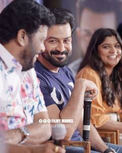 Prithviraj Kaapa Promotions: காப்பா திரைப்பட ப்ரோமோஷனில் நடிகர் பிரித்விராஜ் !