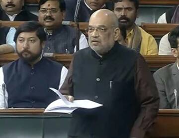 Parliament : ગુસ્સાથી લાલઘુમ અમિત શાહે ભરી સંસદમાં MPને કહ્યું- '...આમ કરવાની તમારી ઉંમર નથી'