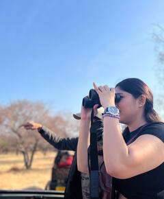 Mrunal Thakur: సఫారీ పార్కులో మృణాల్ ఠాకూర్ ఎంజాయ్