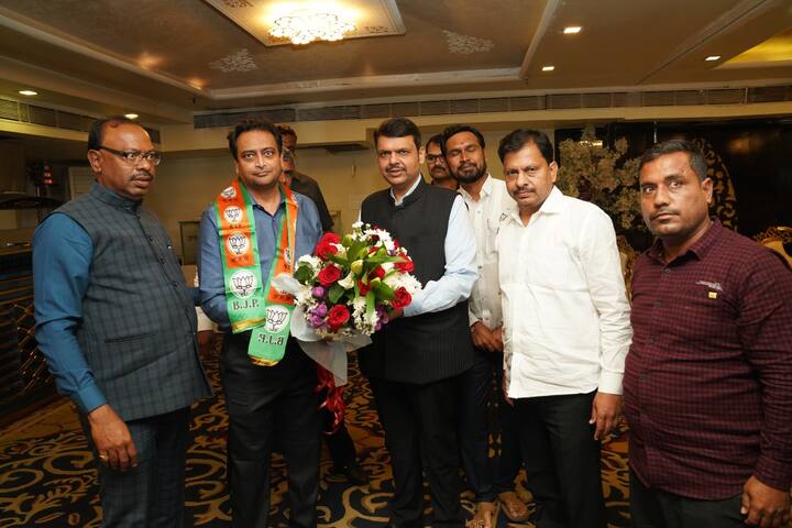 जालन्यातील घनसावंगी येथील समृद्धी साखर कारखाननेचे चेरमन सतीश घाटगे यांचा भाजपमध्ये प्रवेश.