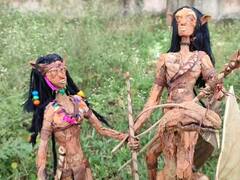 Avatar: The Way of Water: પુડુચેરીના સ્કૂલના બાળકોએ બતાવી કલાકારી, વેસ્ટ મટિરિયલમાંથી અવતાર ફિલ્મના પાત્રો બનાવ્યા, જુઓ તસવીરો