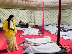 जयपुर: रात में रैन बसेरों का जायजा लेने निकलीं मेयर सौम्या गुर्जर, लोगों ने की ये शिकायत