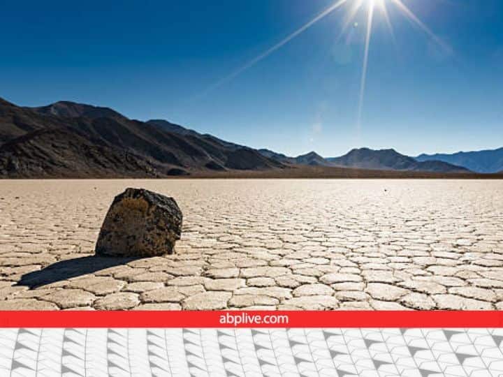 Stones move on their own in Death Valley in California in usa horror places इसे कहते हैं मौत की घाटी!...यहां पत्थर अपने आप खिसकते हैं