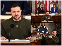 Ukraine President Volodymyr Zelensky Addresses US Congress In Washington — IN PICS
