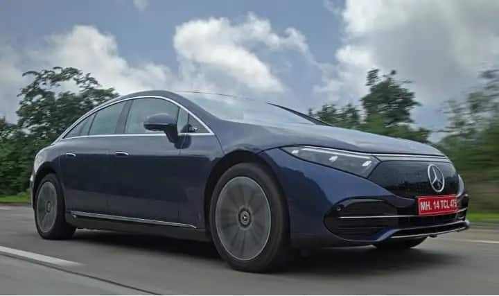 EV of the year এর বিজয়ী Mercedes EQS 580 4MATIC।  নিজস্ব চিত্র