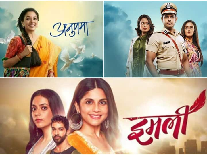 From 'Anupamaa' to 'Faltu', here's taking a look at the top TV shows of the week based on TRP ratings.