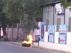 जयपुर: इंदिरा रसोई में गैस सिलेंडर में लगी आग, दमकल विभाग ने पाया काबू