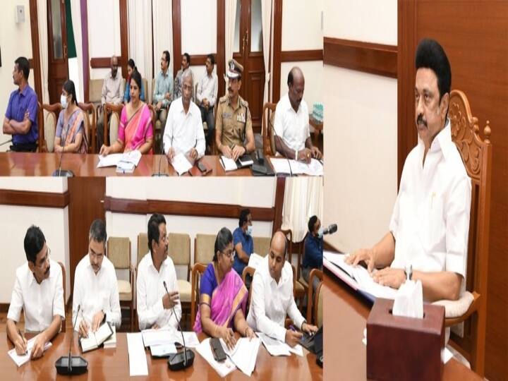 cm review meeting on corona virus strict actions to be taken for foreign passengers CM Meeting: அதிகரிக்கும் கொரோனா; கட்டுப்பாடுகளை தீவிரப்படுத்த அறிவுறுத்திய முதல்வர்..! என்னென்ன கட்டுப்பாடுகள்..?