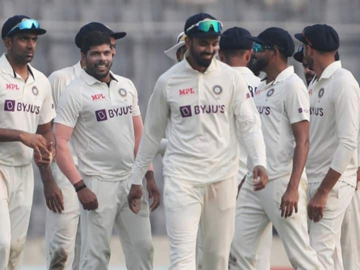 Ind vs Ban 2nd Test India trail by 208 runs against Bangladesh 1st Innings Sher-e-Bangla Stadium IND vs BAN 2nd Test: भारत ने बांग्लादेश को पहली पारी में 227 रनों पर समेटा, अश्विन-उमेश का शानदार प्रदर्शन