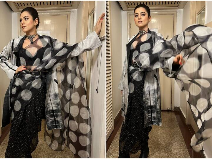 Actress Riddhi Dogra last night attended the World premiere of her debut film ‘Lakadbaggha’ at the 28th edition of the Prestigious Kolkata International Film Festival in Kolkata city.