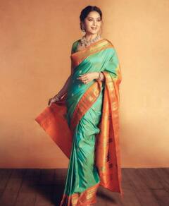 साड़ी लवर हैं धक-धक गर्ल माधुरी, खास ऑकेजन के लिए आप भी इनके कलेक्शन से ले सकती हैं इंस्पिरेशन