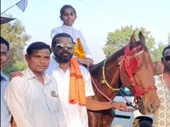 नाशिकमधील 13 वर्षीय 'हृदया'चा अडीचशे किलोमीटरचा प्रवास घोड्यावर
