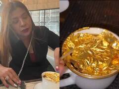 दुबई में लगा संभावना सेठ को झटका... पी 24 कैरेट की कॉफी, दाम सुन उड़ जाएंगे आपके तोते