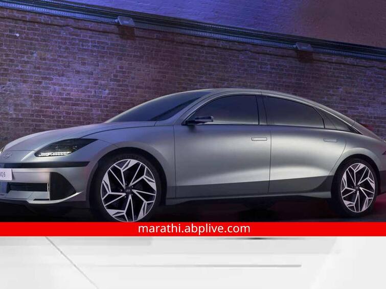 hyundai motor will be unveil a new electric car ioniq 6 in auto expo 2023 marathi news Hyundai Ioniq 6 ऑटो एक्सपोमध्ये सादर होणार; Tesla च्या मॉडेल 3 ला देणार टक्कर
