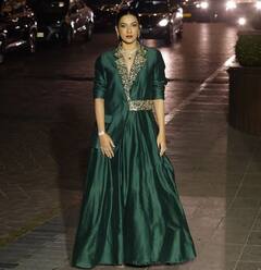 Gauahar Khan Pics: प्रेग्नेंसी अनाउंसमेंट के बाद पहली बार स्पॉट हुईं गौहर खान, ग्रीन आउटफिट में होने वाली मां के चेहरे पर दिखा ग्लो