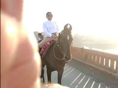 नाशिकमधील 13 वर्षीय 'हृदया'चा अडीचशे किलोमीटरचा प्रवास घोड्यावर