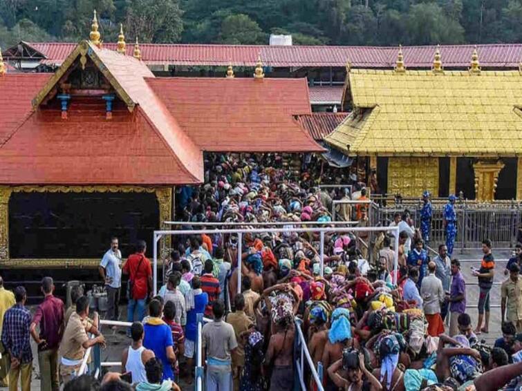 Sabaimala Temple kerala dharshan allowed 40000 pilgrims  a day in sabarimala temple Sabaimala Temple : சபரிமலையில் மண்டல  பூஜை தினத்தில் கட்டுப்பாடு - இத்தனை நபர்கள் தரிசனத்திற்கு மட்டுமே அனுமதி...!