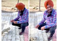 Gurpreet Ghuggi: ਗੁਰਪ੍ਰੀਤ ਘੁੱਗੀ ਦੀ ਇਹ ਵੀਡੀਓ ਜਿੱਤ ਰਹੀ ਫੈਨਜ਼ ਦਾ ਦਿਲ, ਨੰਨ੍ਹੇ ਬੇਜ਼ੁਬਾਨ ਨਾਲ ਖੇਡਦੇ ਆਏ ਨਜ਼ਰ